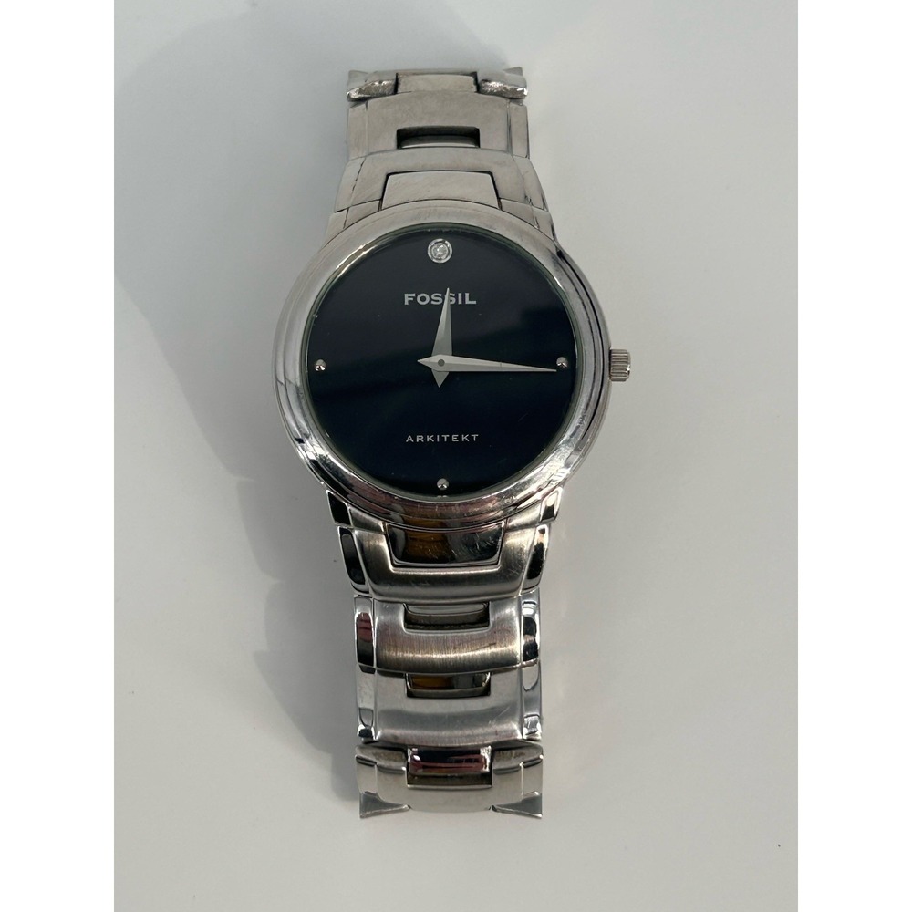 Fossil Arkitekt Ladies Diamond Stainless Wristwatch FS-3012